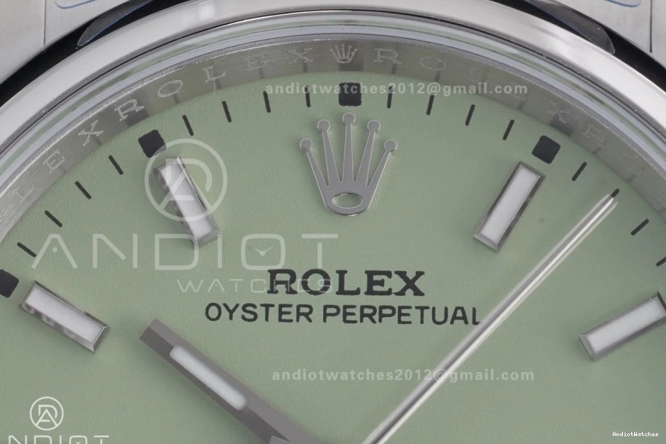 Best Dial 904L 36mm Steel Pistachio KRF 126000 Perpetual Edition VR Oyster 966 Seasonal 1:1 0723